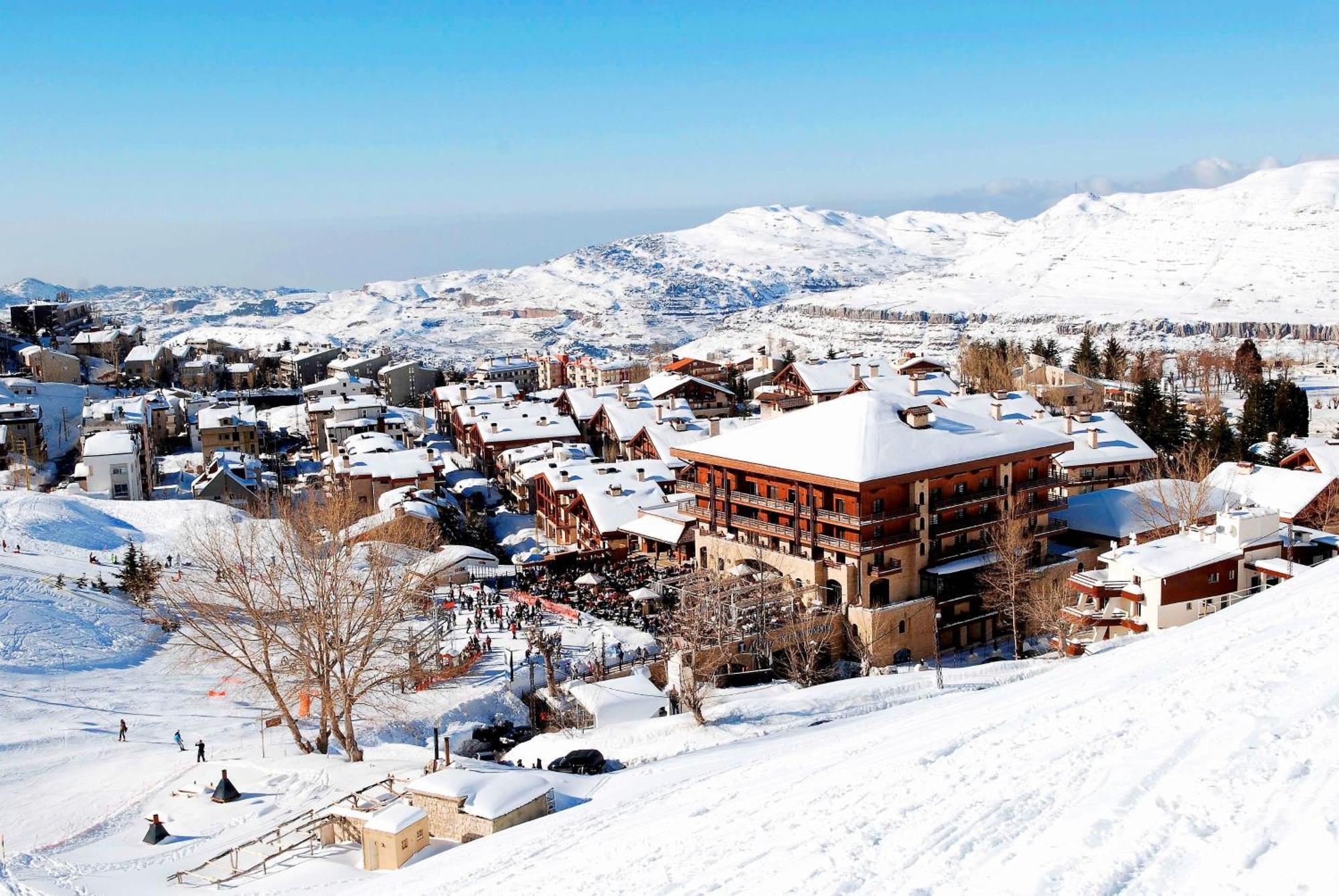 Intercontinental Mzaar Lebanon Mountain Resort & Spa By Ihg Mzaar Kfardebian Luaran gambar